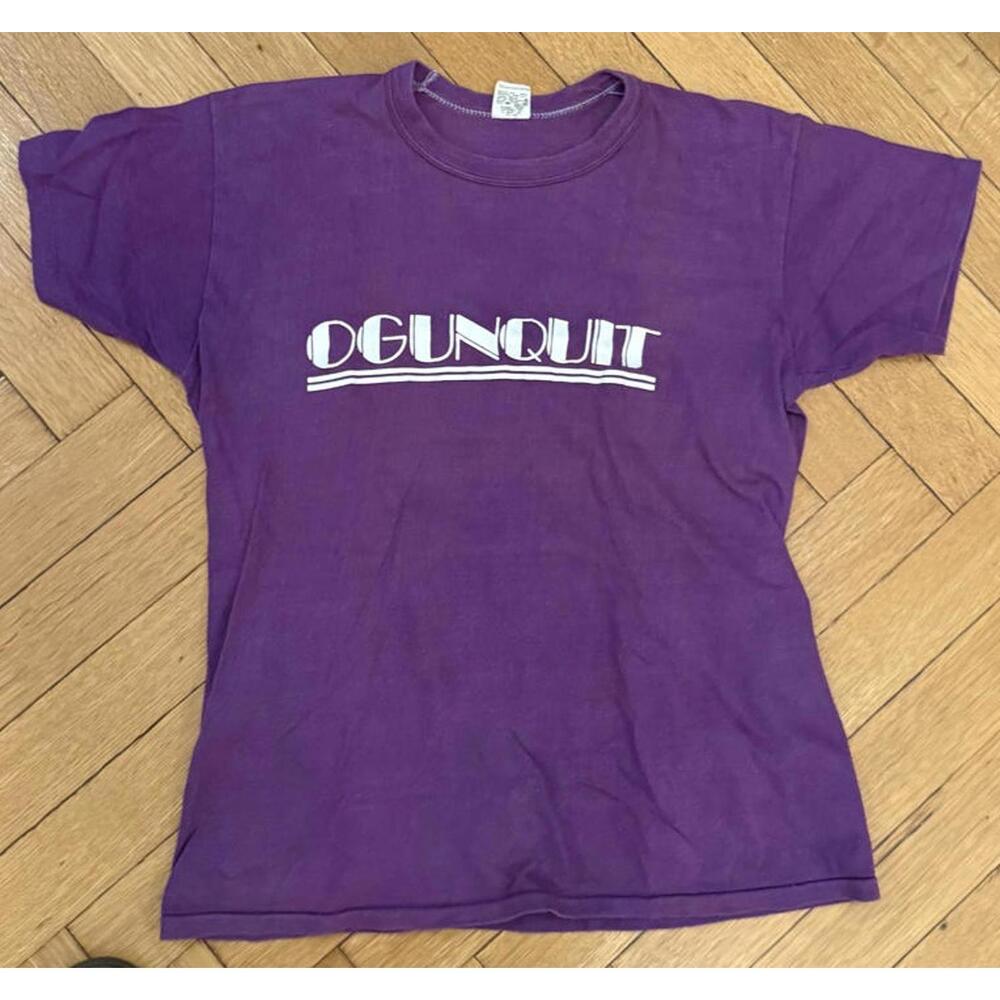 Russell Athletic Purple Men's T-Shirt (fits men's small)